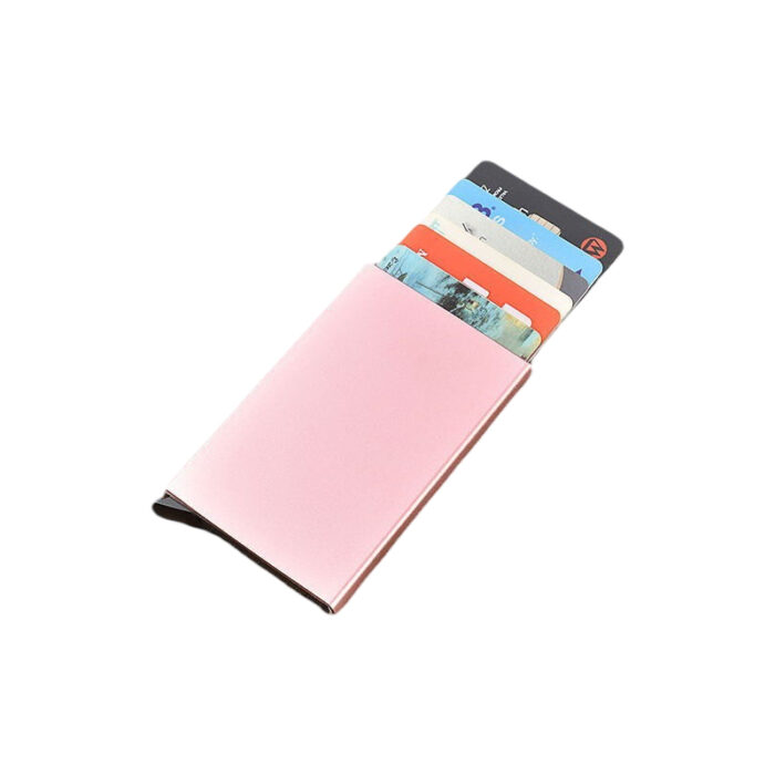 RFID Card Holder - branded tech gifts for corporate gifting in Singapore with custom logo branding. RFID Card Holder protects your cards from unwanted scanning and data theft.