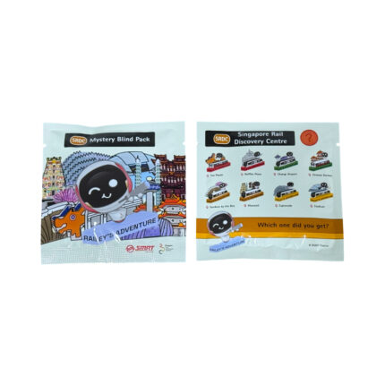 Blind Bag - custom packaging for corporate gifting in Singapore with custom logo branding. Blind bag packaging is an exciting, opaque wrapping that hides the specific toy or collectible hidden inside.