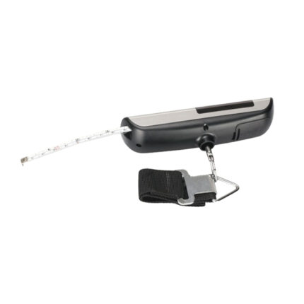 Digital Luggage Scale with Tape - Travel corporate gifts for corporate gifting in Singapore with custom logo branding.This digital luggage scale with tape is a handy, portable tool to check your bag's weight before a trip. Perfect for event gift and travel.