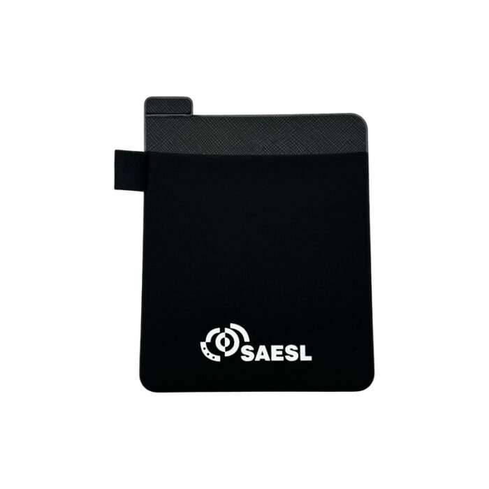 Laptop Stretchable Pocket with Pen Slot - branded tech gifts for corporate gifting in Singapore with custom logo branding. A mouse pouch is a small, protective case designed to store and carry a computer mouse.