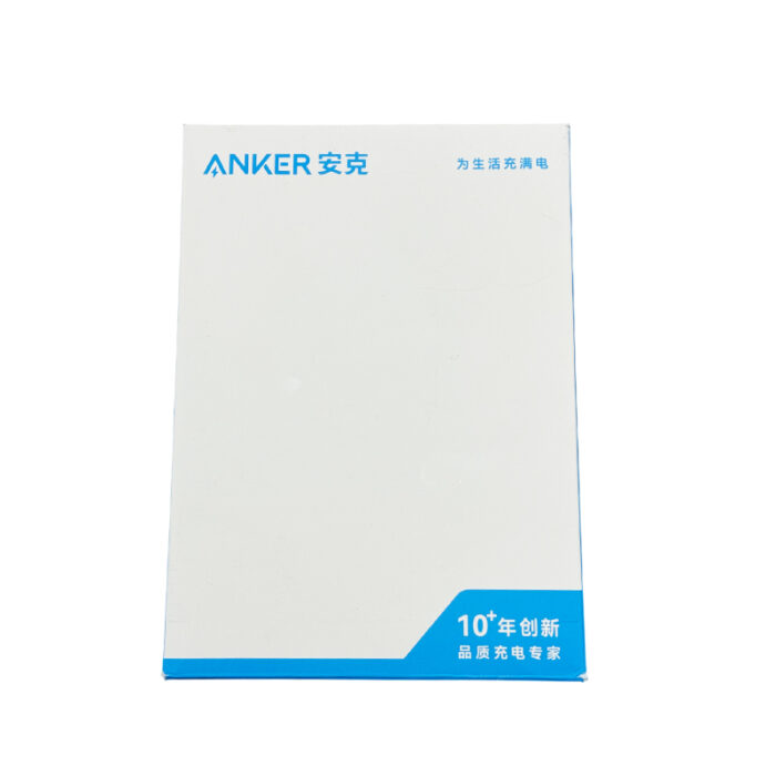 ANKER Power Bank 20,000mAh - branded tech gifts for corporate gifting in Singapore with custom logo branding. Mini powerbank comes with four built-in cables, making it a convenient all-in-one charging solution.