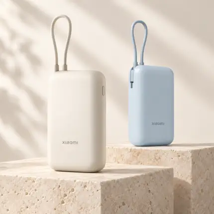 Ivory-and-blue-Xiaomi-power-banks