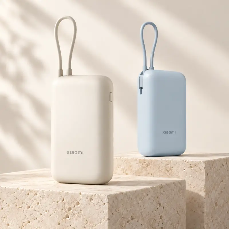 Ivory-and-blue-Xiaomi-power-banks
