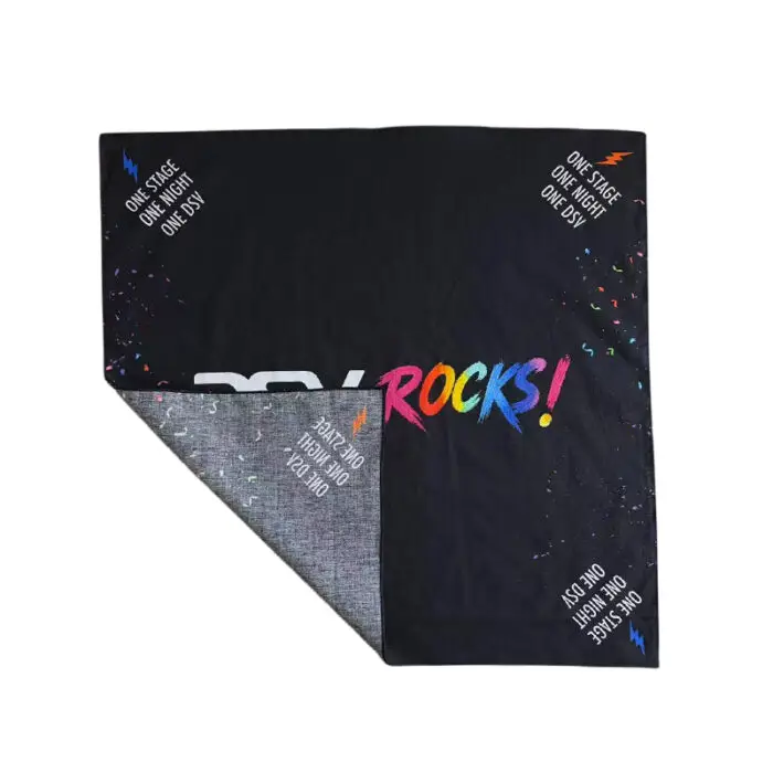 Bandana - custom corporate gift for corporate gifting in Singapore with custom logo branding. Designed for comfortable wear, it can complement casual outfits while offering a simple way to express your personal style. Its versatile design makes it suitable for everyday fashion, outdoor activities, travel, events, and promotional merchandise.
