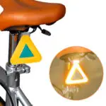 Bike Reflective Triangle Sign - Events & Promo corporate gifts for corporate gifting in Singapore with custom logo branding.Reflective Slap Band boosts visibility at night. It reflects light for added safety.