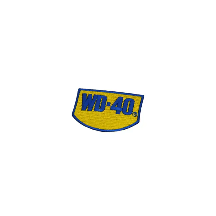 Iron on Patch- branded apparel for corporate gifting in Singapore with custom logo branding.